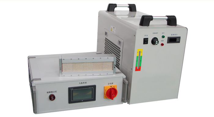 UV LED固化光源設備的三大配置照射頭、水冷機、電源驅動